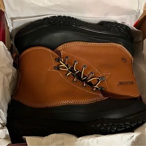 NEW- Men’s Wolverine Steel Toe Waterproof Boots - 10.5 Wide(EW) - Swampmonster